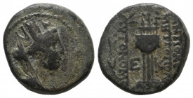Seleucis and Pieria. Antioch. Pseudo-autonomous issue. Time of Augustus 27 BC-AD 14. Dated year 35 of the Actian Era (AD 4/5). Bronze Æ gVF
5.13 gr