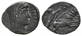Constantius II. AD 337-361. Æ aVF
1.21 gr