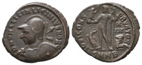 Licinius II. Caesar, AD 317-324. Æ Follis VF
2.61 gr