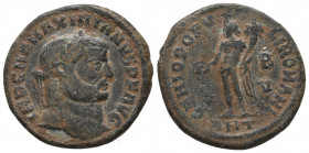 Maximianus. First reign, AD 286-305. Æ Follis VF
8.05 gr