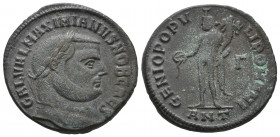 Maximianus. First reign, AD 286-305. Æ Follis Antioch mint VF Tareq Hani Collection
8.67 gr
