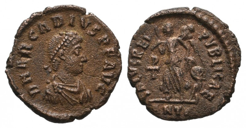 Arcadius. AD 383-408. Æ folis Antioch mint VF Tareq Hani Collection
0.99 gr