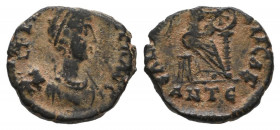 Aelia Flaccilla. Augusta, AD 379-386/8. Æ gVF Tareq Hani Collection
0.82 gr
