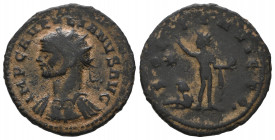 Aurelian. AD 270-275. Æ folis gVF Tareq Hani Collection
3.55 gr