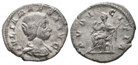 Julia Maesa. Augusta, AD 218-224/5. AR Denarius aEF
2.57 gr