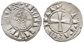 Antioch. Bohémond III. 1163-1201. AR Denier aEF
0.84 gr