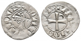 Antioch. Bohémond III. 1163-1201. AR Denier aEF
0.82 gr