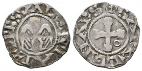 County of Tripoli. Raymond III. 1152-1187. AR Denier VF
1.14 gr