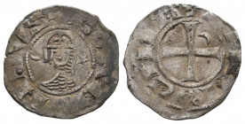 Antioch. Bohémond III. 1163-1201. AR Denier VF
0.91 gr