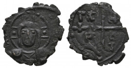 Antioch. Tancred. Regent, 1101-1112. Æ Follis VF Tareq Hani Collection
1.55 gr
