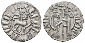 ARMENIA, Kingdom. Hetoum I and Zabel. 1226-1270. AR Tram aEF
2.89 gr