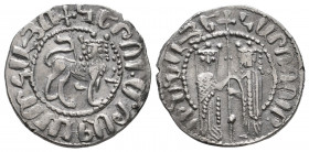 ARMENIA, Kingdom. Hetoum I and Zabel. 1226-1270. AR Tram aEF
2.92 gr