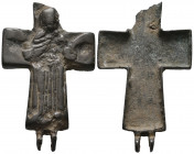 Byzantine Bronze Cross, Circa 6th - 9th century AD.
16.35 gr
