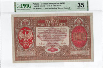 GG, 1000 mkp 1916 Generał - PMG 35