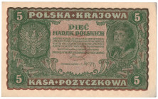 II RP, 5 marek polskich 1919 II SERJA DS