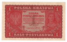 II RP, 1 marka polska 1919 I SERIA A