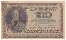 II RP, 100 marek 1919 P