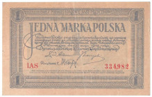 II RP, 1 marka polska 1919 IAS