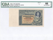 II RP, 20 złotych 1931 DK - GDA 66EPQ