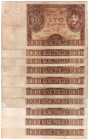 II RP, 100 złotych 1932 - zestaw 10 egzemplarzy