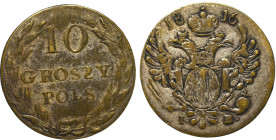 Królestwo Polskie, Mikołaj I, 10 groszy 1816