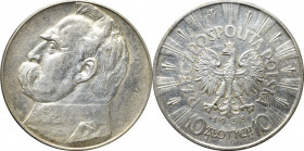 II Republic of Poland, 10 zloty 1938 Pilsudski R