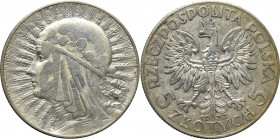 II Republic of Poland, 5 zloty 1932 Polonia