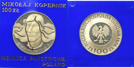 PRL, 100 złotych 1974 - Kopernik