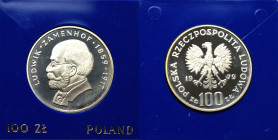 PRL, 100 złotych 1979 - Zamenhoff