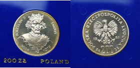PRL, 200 złotych 1981 - Bolesław II Śmiały