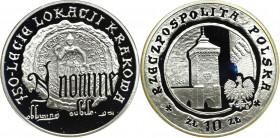 III RP, 10 złotych 2004 - 750-lecie lokacji Krakowa