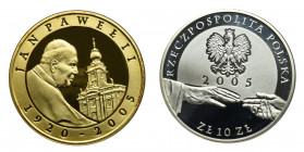 III RP, 10 złotych 2005 Jan Paweł II