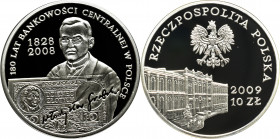 III RP, 10 złotych 2009 - 180 lat Bankowości Centralnej w Polsce