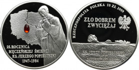 III RP, 10 złotych 2009 - Popiełuszko