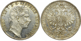 Austria-Hungary, 1 florin 1860