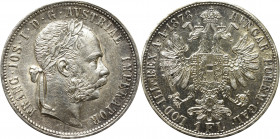 Austro-Hungary, Franz Joseph, 1 florin 1878