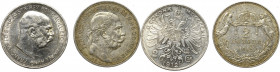 Austro-Węgry, Zestaw 2 korony 1912