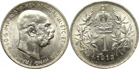 Austria-Hungary, 1 corona 1913