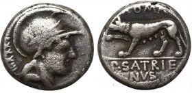 Roman Republic, Publius Satrienus, Deanrius (77 BC)