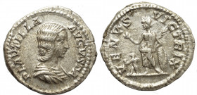 Roman Empire, Plautilla, Denarius