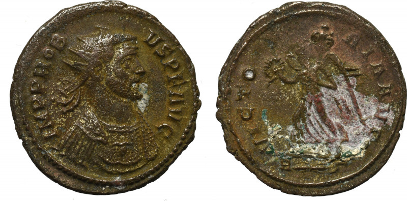 Roman Empire, Probus, Antonininan Roma OBVERSE: IMP PROBVS P F AVG
REVERSE: VIC...