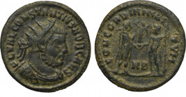 Roman Empire, Constantius I, Radiate Cyzicus