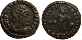Roman Empire, Constantine II, Follis Lyon