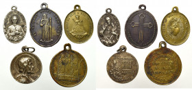Europa, Zestaw 5 medalików religijnych