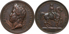 Francja, Medal Ludwik Filip 1842