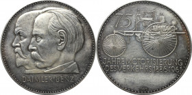 Niemcy, Medal Daimler Benz 1961