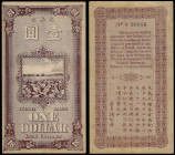 Chinese Paper Money, China, British American Tobacco Company Ltd., 1 Dollar 1922.