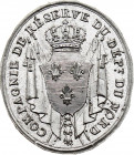 France - Compagnie de Réserve du Département du Nord (Lille) (Tin, 3.74 gr, 25 mm). Extremely Fine.