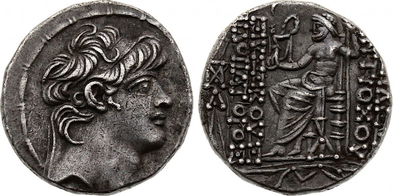 GREEK. SELEUCID KINGDOM. Antiochos X, Tetradrachm (circa 94-83 BC) (Silver, 15.7...