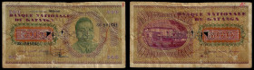 Katanga - Banque Nationale du Katanga, Specimen 500 Francs ND (1960). Pick 9s. Good, Damaged.